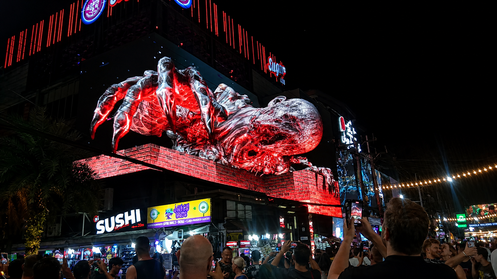 Giant LED Screen Visuals